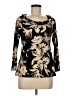 Veronica M. Black Long Sleeve Blouse Size M - photo 1