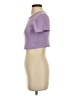 Win Win Purple Short Sleeve Turtleneck Size S - photo 5