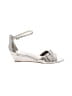 Seychelles Metallic Silver Wedges Size 7 1/2 - photo 1