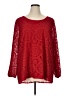 ING Red 3/4 Sleeve Top Size 1X - photo 1