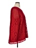 ING Red 3/4 Sleeve Top Size 1X - photo 4