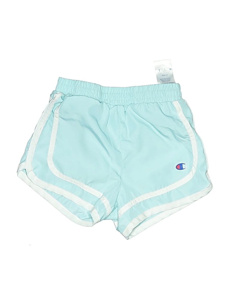 Pre-owned Champion Kids' Athletic Shorts In Teal