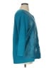 Doncaster Collection Teal Blue Cardigan Size XL - photo 4