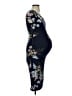Isabel Maternity Blue Cocktail Dress Size Sm Maternity - photo 4