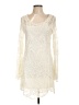 XOXO Ivory Cocktail Dress Size L - photo 1