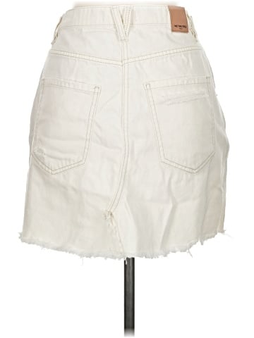 We the Free Denim Skirt (view 2)