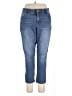 Democracy Solid Blue Jeans Size 16 - photo 1