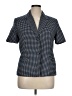 Alfred Dunner Houndstooth Blue Blazer Size 14 - photo 1