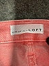 Ann Taylor LOFT Stripes Pink Jeans Size 00 - photo 7