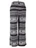 Bobbie Brooks Print Gray Casual Pants Size 2X - photo 2