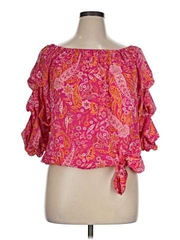 CeCe 3/4 Sleeve Blouse (view 1)