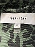 John & Jenn 100% Cotton Animal Print Green Jacket Size S - photo 6