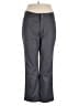 Lee 100% Polyester Solid Gray Casual Pants Size 14S - photo 1