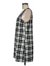 MNG Plaid Black Casual Dress Size M - photo 5