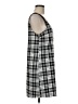 MNG Plaid Black Casual Dress Size M - photo 4