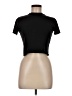 Don't Ask Why Black Short Sleeve Turtleneck One size - photo 1
