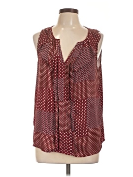 Skies Are Blue Sleeveless Blouse