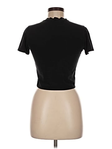 Don't Ask Why Short Sleeve Turtleneck (view 2)