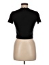 Don't Ask Why Black Short Sleeve Turtleneck One size - photo 2