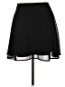 Dina Be 100% Polyester Solid Black Formal Skirt Size M - photo 2