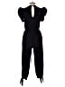 Speechless Solid Black Jumpsuit Size M - photo 2