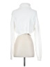 Unbranded Color Block White Turtleneck Sweater Size S - photo 2