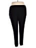 Torrid Solid Black Active Pants Size 2X Plus (2) - photo 2