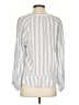Rails Stripes Silver 3/4 Sleeve Blouse Size S - photo 2