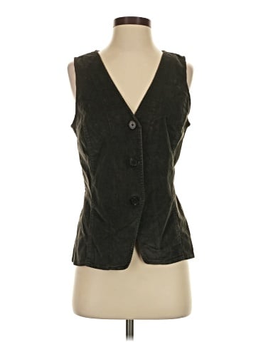 Madewell V-Neck Cutaway Vest in Corduroy (view 1)