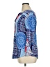 Ruby Rd. Blue 3/4 Sleeve Blouse Size XL - photo 5
