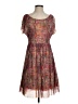 Weston Paisley Brown Casual Dress Size S - photo 1