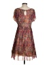 Weston Paisley Brown Casual Dress Size S - photo 2