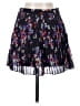 American Eagle Outfitters 100% Polyester Floral Black Casual Skirt Size 0 - photo 1