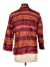Scott Taylor 100% Polyester Stripes Burgundy 3/4 Sleeve Blouse Size L - photo 2