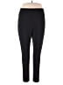 Pop Fit Solid Black Active Pants Size 3XL - photo 1