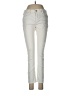 Zara Basic Metallic Ivory Jeans Size 6 - photo 1