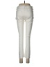 Zara Basic Metallic Ivory Jeans Size 6 - photo 2