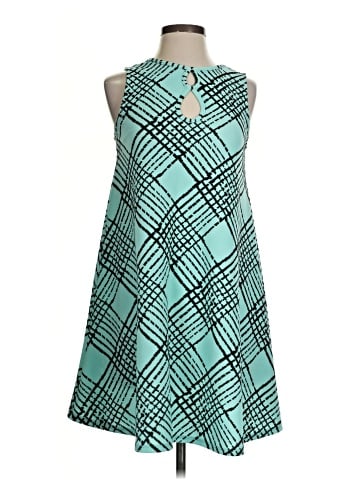 Kaari Blue Cocktail Dress (view 1)
