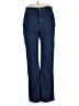 NYDJ Chevron-herringbone Blue Jeans Size 14 - photo 1