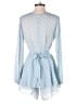 Assorted Brands 100% Polyester Polka Dots Blue Romper Size S - photo 2