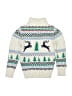 Crewcuts 100% Cotton Print Ivory Pullover Sweater Size XS (kids) - photo 2