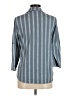 Eden & Olivia Stripes Blue Gray 3/4 Sleeve Blouse Size M - photo 2