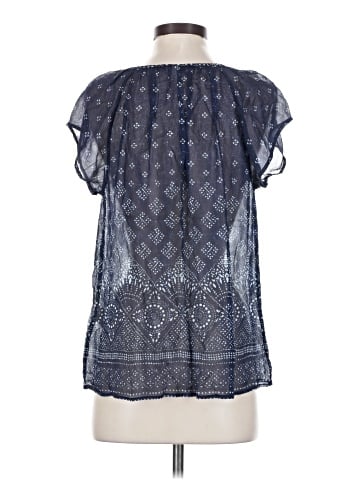 Joie Short Sleeve Silk Top (view 2)