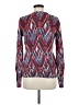 Sundance 100% Cotton Print Pink Red Pullover Sweater Size M - photo 2