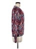 Sundance 100% Cotton Print Pink Red Pullover Sweater Size M - photo 4
