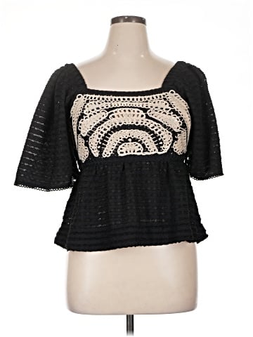 Sarah Hann 3/4 Sleeve Top (view 1)
