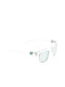 Westward\\Leaning White Gray Sunglasses One size - photo 1