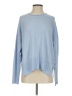 French Connection Solid Blue Pullover Sweater Size S - photo 1