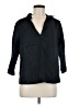 Sigrid Olsen Black 3/4 Sleeve T-Shirt Size M - photo 1