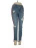 Boom Boom Stripes Blue Jeans Size 5 - photo 1